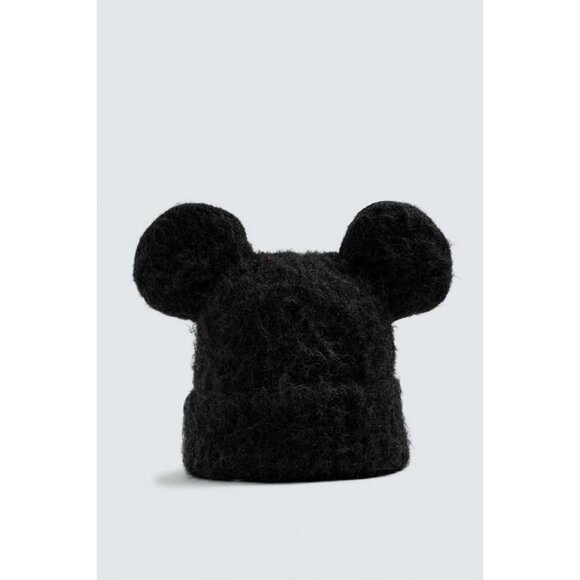 ZARA MICKEY MOUSE EAR KNIT BEANIE FOR ZARA X DISNEY HARRY LAMBERT - Picture 4 of 4